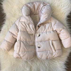 Zara Baby Girl puffer jacket